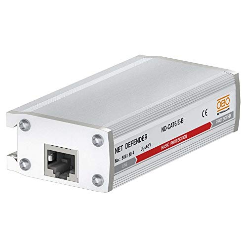 OBO Bettermann 5081804 ND-CAT6/E-B SPD 8-Core Cat 6A 58V Aluminium von OBO
