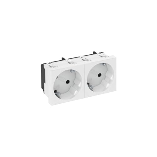OBO Bettermann Steckdose 33 Grad, 2-fach STD-D3S RW2 von OBO