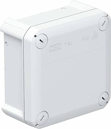 OBO-bettermann Verbindungssystem. - Abzweigdose T60-oe 114 x 114 x 57 Polypropylen, Grau von OBO