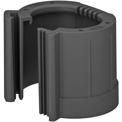 Obo -Bettermann Stecksystem - Teilbare Rohrdüse M40 Polyethylen schwarz von OBO
