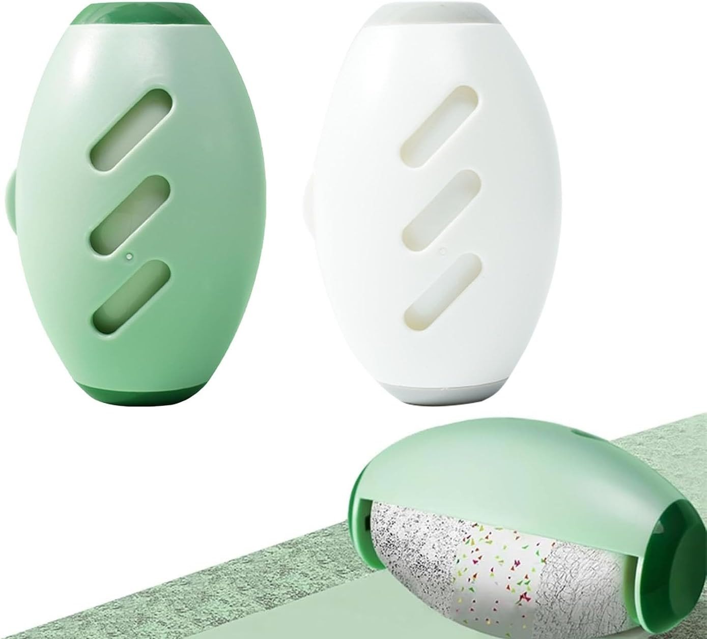 Auledio Fusselroller Waschbarer Fusselroller tragbarer Tierhaarentferner klebrige Gelrolle, wiederverwendbar für Kleidung, Haustiere, Reisen und Zuhause Auledio Fusselroller Waschbarer Fusselroller tragbarer Tierhaarentferner klebrige Gelrolle, wiederverwendbar für Kleidung, Haustiere, Reisen und Zuhause von Auledio