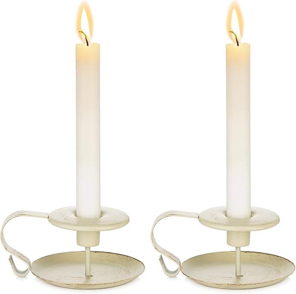 Auledio Kerzenständer Oster-Kerzenständer – Retro-Kerzenständer, 2er Set (für Stabkerze Spitzkerzen Hochzeit Party Weihnachten Tischdeko) Auledio Kerzenständer Oster-Kerzenständer – Retro-Kerzenständer, 2er Set (für Stabkerze Spitzkerzen Hochzeit Party Weihnachten Tischdeko) von Auledio