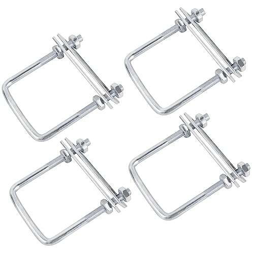 Bügelschraube U-Bügelverschlus U-Schrauben Schellen U-Bolzen 4 Stück Quadratische Bolzen M8 Gewindebügel Mit Mutter Rahmen Und Unterlegscheibe für Pipelines Abschleppen von Autos und Schiffen Bügelschraube U-Bügelverschlus U-Schrauben Schellen U-Bolzen 4 Stück Quadratische Bolzen M8 Gewindebügel Mit Mutter Rahmen Und Unterlegscheibe für Pipelines Abschleppen von Autos und Schiffen von OBQcare