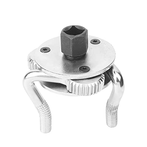 OBQcare Ölfilterschlüssel Ölfilterspinne 3-armig Ölfilter-Entfernungswerkzeug für Ölfilter Ø 43mm bis 102mm Universell Einstellbar Rutschfest zum Ausbau von Filter und Filterkartuschen OBQcare Ölfilterschlüssel Ölfilterspinne 3-armig Ölfilter-Entfernungswerkzeug für Ölfilter Ø 43mm bis 102mm Universell Einstellbar Rutschfest zum Ausbau von Filter und Filterkartuschen von OBQcare