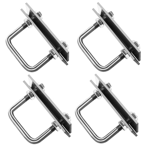 U Bolzen M8 U-Schrauben 4 Stück Bügelschraube Mit Mutter Rahmen Und Unterlegscheibe für Werkstatt Rundstahlbolzen Rundstahlbügel U Bolzen M8 U-Schrauben 4 Stück Bügelschraube Mit Mutter Rahmen Und Unterlegscheibe für Werkstatt Rundstahlbolzen Rundstahlbügel von OBQcare