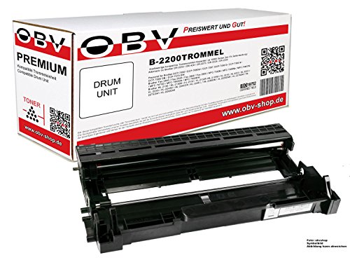 OBV kompatibler Trommeleinheit als Ersatz für Brother DR2200 / DR-2200 / DR420 12000 Seiten von OBV