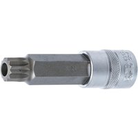 Oc-pro - Bit-Einsatz Länge 100 mm Antrieb Innenvierkant 12,5 mm (1/2') Innenvielzahn (für xzn) mit Bohrung M18 von OC-PRO