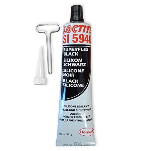 Motordichtungspaste Silikon schwarz Loctite Professional 5940, 100 ml von OC-PRO