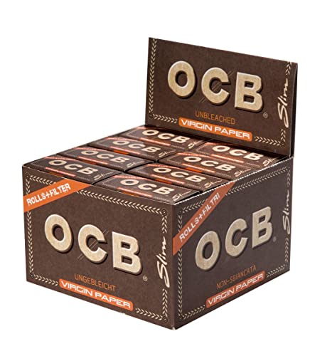 OCB 16 Rollen Unbleached Rolls + Tips Virgin Paper OCB 16 Rollen Unbleached Rolls + Tips Virgin Paper von OCB