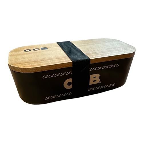 OCB 20720 Aufbewahrungsbox/Storage Box, Kunststoff/Bambus von OCB