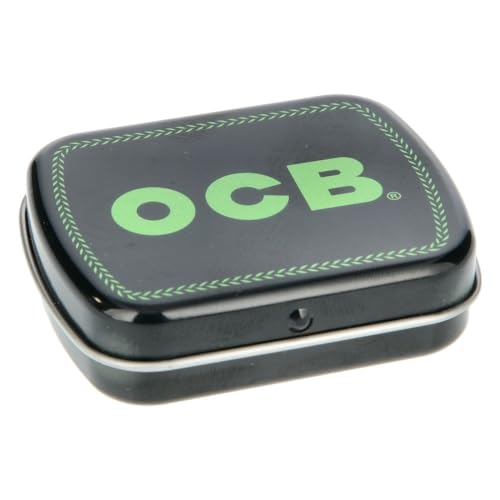 OCB Metall Dose, 3er Set, Logo in Weiß, Grau und Grün von OCB