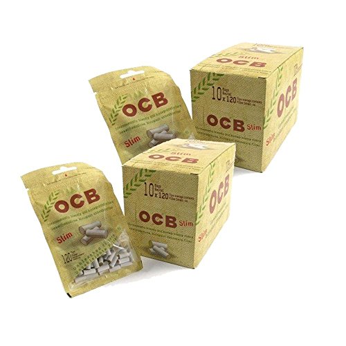 OCB Organischer Dünnfilter, drehbar, Feinfilter, 20 x 120, Bluntfilter, 6 mm OCB Organischer Dünnfilter, drehbar, Feinfilter, 20 x 120, Bluntfilter, 6 mm von OCB