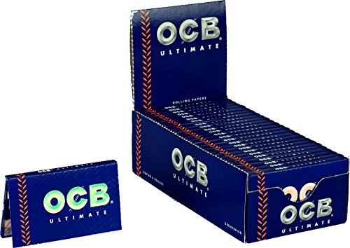 OCB Papers 15424 Ultimate Short Rolling Papers - 25 Booklets of 100 by OCB von OCB