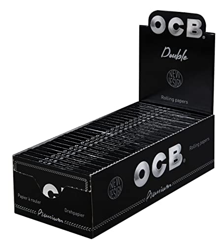 OCB Premium kurz No 4 Zigarettenpapier, Papier, schwarz, 15 x 15 x 5 cm von OCB