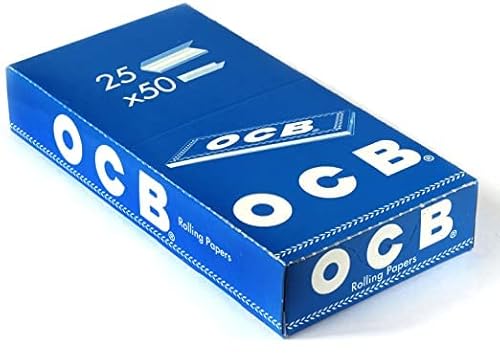 OCB kurz Zigarettenpapier, Papier, blau, 15 x 15 x 5 cm von OCB
