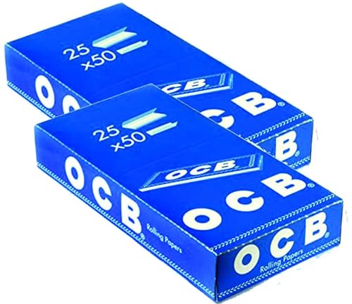 OCB kurz Zigarettenpapier, Papier, blau, 15 x 15 x 5 cm von OCB