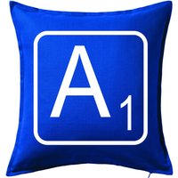 Scrabble Stück - Tile Personalisierter Buchstabe Dekokissen Kissenbezug von OCCustomDecals