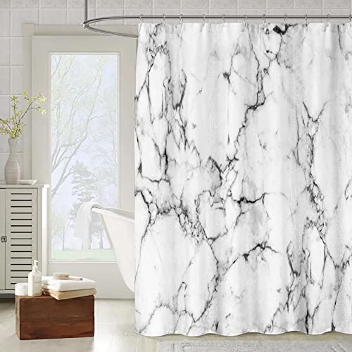 OCEUMACO Duschvorhang Marmor Motiv 180x180 3D Effekt Muster Shower Curtains Textil Antischimmel Wasserdicht Duschvorhänge Badewanne Stoff Polyester Waschbar Lang Vorhang mit Ringe - Grau 01 OCEUMACO Duschvorhang Marmor Motiv 180x180 3D Effekt Muster Shower Curtains Textil Antischimmel Wasserdicht Duschvorhänge Badewanne Stoff Polyester Waschbar Lang Vorhang mit Ringe - Grau 01 von OCEUMACO