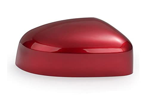 OCHAOS Seitenspiegel Abdeckungen Für Ford Für Focus 2012-2018 Auto Außenspiegel Abdeckkappe Flügeltür Seitenspiegel Gehäuseschale Seitenspiegelabdeckung (Farbe : ROT, Größe : R) von OCHAOS