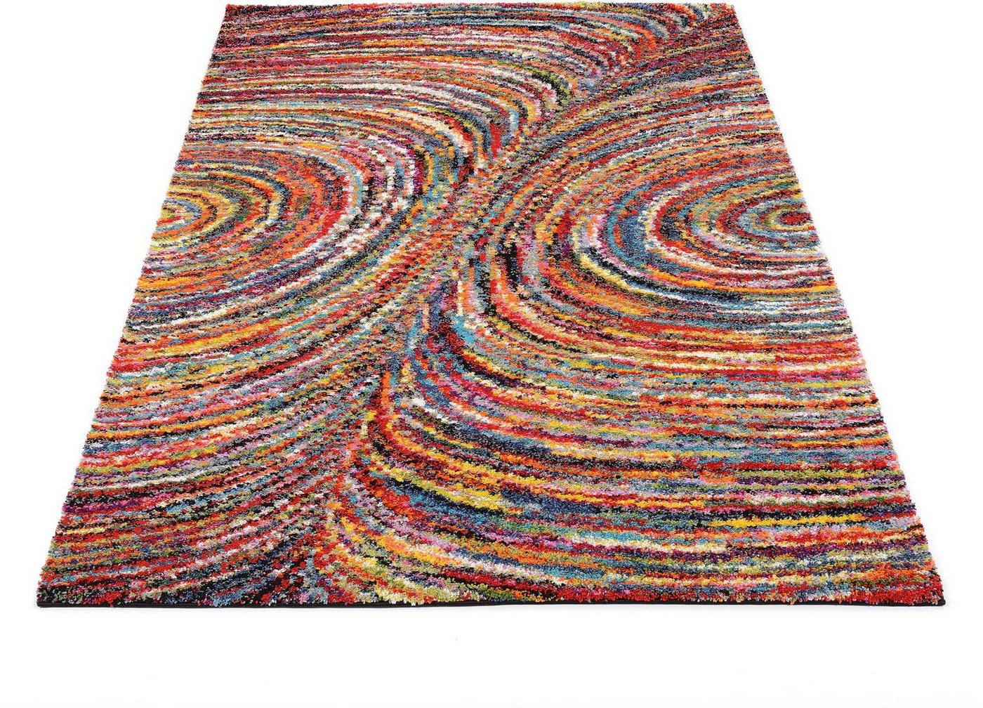 OCI DIE TEPPICHMARKE Hochflor-Teppich Sixteen Face, rechteckig, Höhe: 25 mm, Wohnzimmer von OCI DIE TEPPICHMARKE