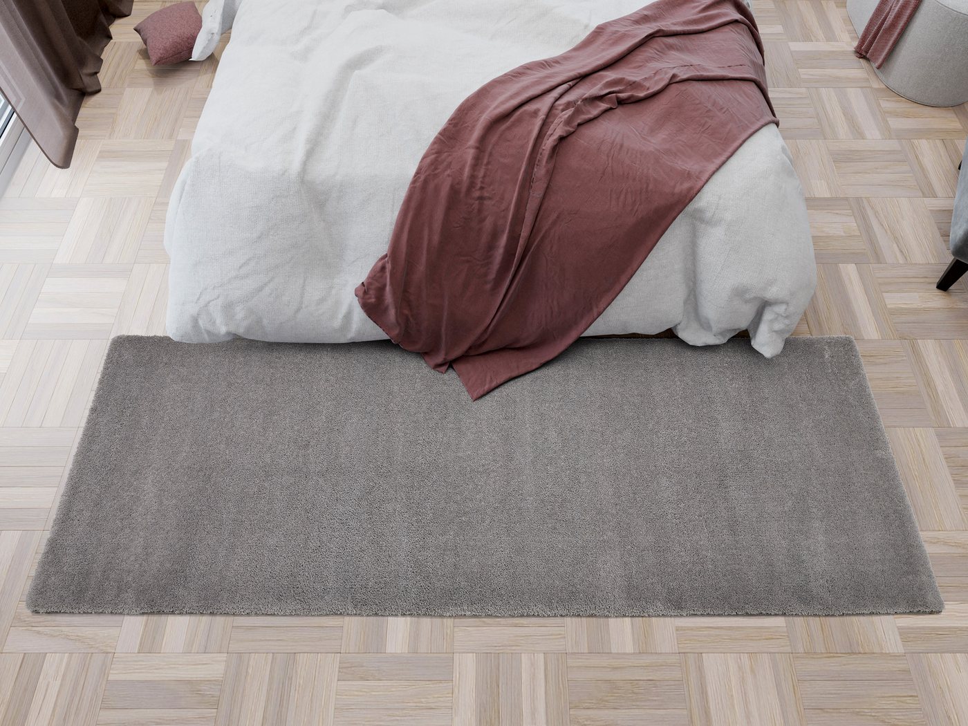 OCI DIE TEPPICHMARKE Hochflor-Teppich Soft Dream, auch als Läufer erhältlich, rechteckig, Höhe: 30 mm, besonders weich durch Microfaser, Wohnzimmer von OCI DIE TEPPICHMARKE