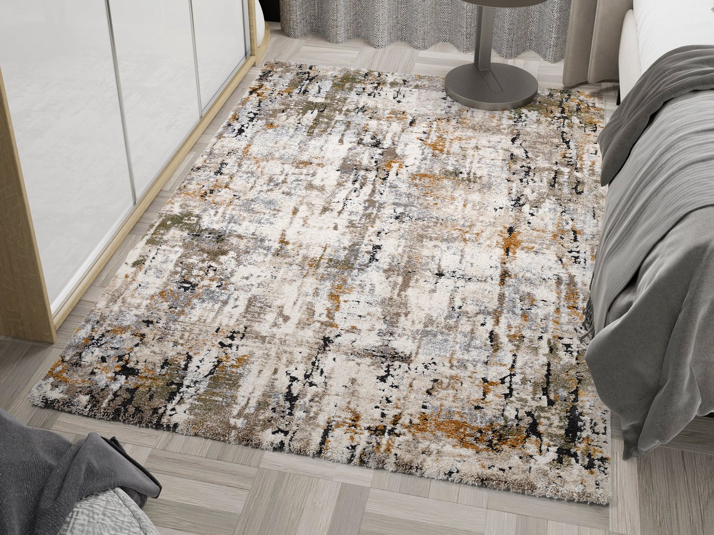 OCI DIE TEPPICHMARKE Teppich CYRUS WALK, rechteckig, Höhe: 20 mm, Hochflor, maschinell gewebt, Perlglanz in der Oberfläche, Wohnzimmer von OCI DIE TEPPICHMARKE