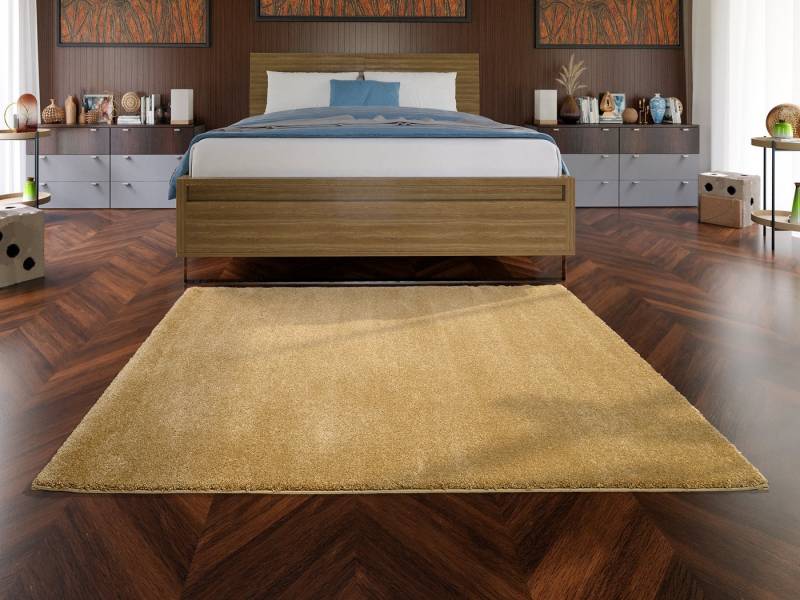 OCI DIE TEPPICHMARKE Teppich NEW VILLA MELANGE, auch als Läufer, rechteckig, Höhe: 20 mm, dicht maschinell gewebt, strapazierfähig, uni, alle Wohnräume von OCI DIE TEPPICHMARKE