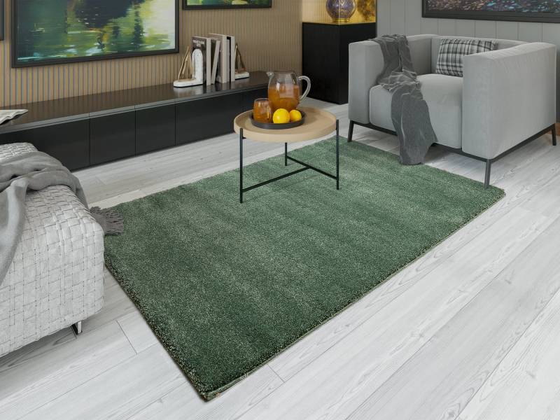 OCI DIE TEPPICHMARKE Teppich NEW VILLA MELANGE, auch als Läufer, rechteckig, Höhe: 20 mm, dicht maschinell gewebt, strapazierfähig, uni, alle Wohnräume von OCI DIE TEPPICHMARKE