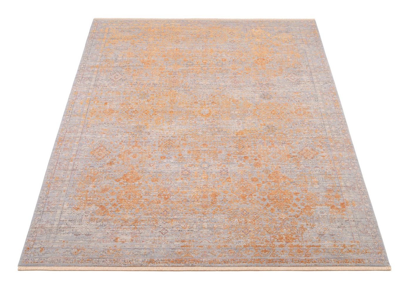 Teppich FARBEN GRANDE, OCI DIE TEPPICHMARKE, rechteckig, Klassisches Muster, eingefasst, in 3-D-Optik von OCI DIE TEPPICHMARKE