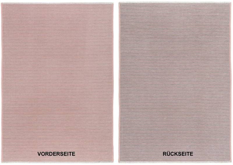 OCI DIE TEPPICHMARKE Teppich JOKER OF STRIPES, rechteckig, Wendeteppich, weiche flache Oberfläche von OCI DIE TEPPICHMARKE