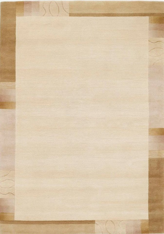 Teppich Mandala Silk, OCI DIE TEPPICHMARKE, rechteckig, Höhe: 6 mm, handgeknüpft, Wohnzimmer von OCI DIE TEPPICHMARKE