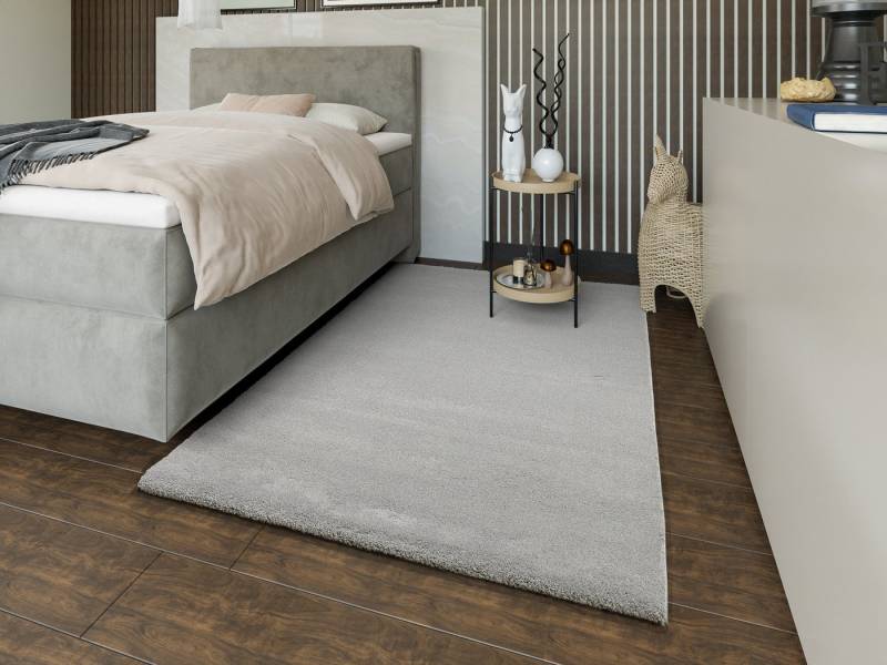 OCI DIE TEPPICHMARKE Teppich NEW VILLA MELANGE, auch als Läufer, rechteckig, Höhe: 20 mm, dicht maschinell gewebt, strapazierfähig, uni, alle Wohnräume von OCI DIE TEPPICHMARKE