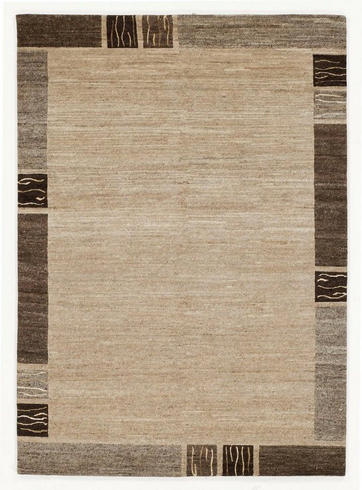 Teppich Natura Silk Greny, OCI DIE TEPPICHMARKE, rechteckig, Höhe: 20 mm, handgeknüpft, Wohnzimmer von OCI DIE TEPPICHMARKE