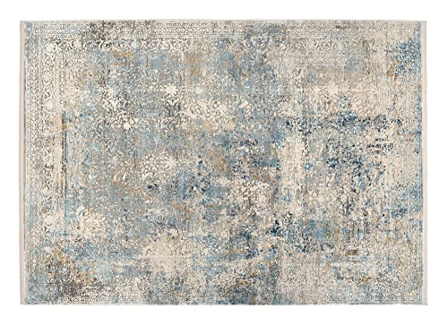 OCI CAVA Teppich BES04 822 grau-blau 140 x 200 cm von OCI