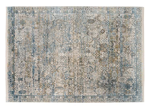 OCI TADI Teppich BES12 822 grau-blau 67 x 130 cm von OCI