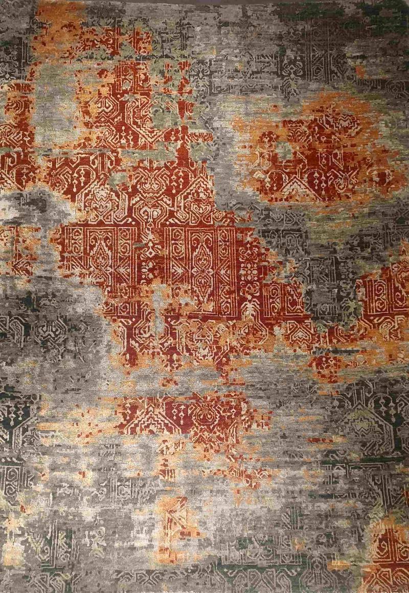 OCI Teppich Phenom Silent ca. 170 x 240 cm in rot schwarz von OCI