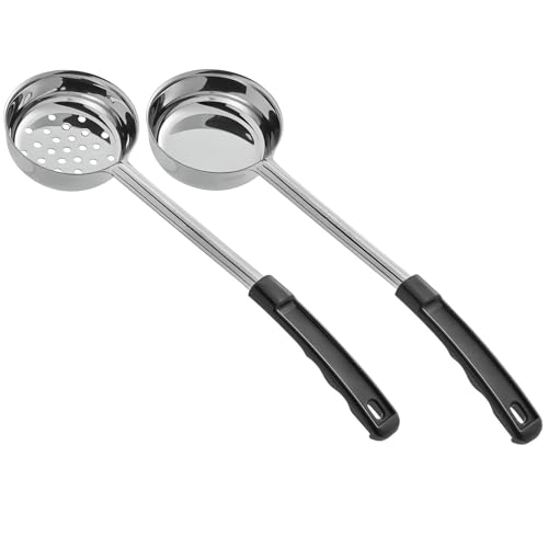 OCS Parts Perforierte und solide Portionslöffel, Edelstahl, spülmaschinenfest, Mehrzweck-Portions- und Servierlöffel, 170 ml, 2 Stück OCS Parts Perforierte und solide Portionslöffel, Edelstahl, spülmaschinenfest, Mehrzweck-Portions- und Servierlöffel, 170 ml, 2 Stück von OCS Parts
