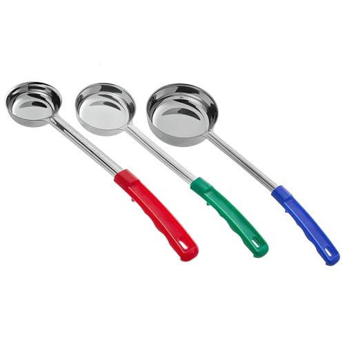OCS Parts Portionierlöffel aus Edelstahl, spülmaschinenfest, Mehrzweck-Portions- und Servierlöffel, 3 Stück, 2, 100 ml und 237 ml OCS Parts Portionierlöffel aus Edelstahl, spülmaschinenfest, Mehrzweck-Portions- und Servierlöffel, 3 Stück, 2, 100 ml und 237 ml von OCS Parts