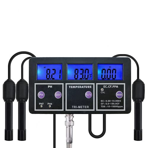 7-in-1 Multimeter Parameter Tester Leitwert Wasserqualität Leitfähigkeit Aquarium Pool Teich P34 von OCS.tec