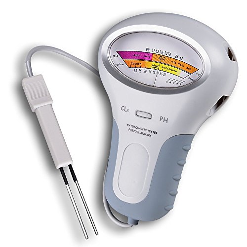 Chlormessgerät PH Messgerät Aquacheck Messer Meter für Pool, Spa, Schwimmbad PH102 Chlor CL1 von OCS.tec