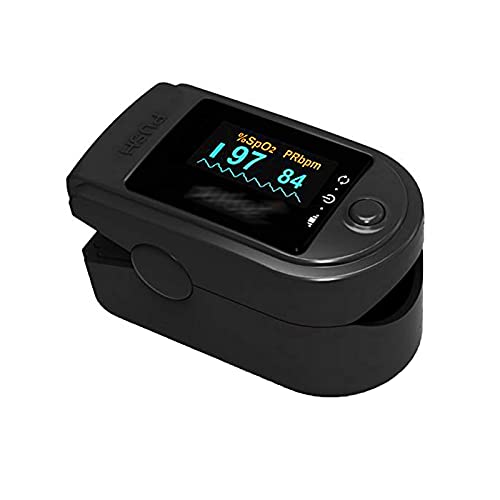 Fingerpulsoximeter Pulsoxymeter Pulse Oxymeter EKG Oximeter Pulsmesser Pulsuhr Herzschlag Sauerstoffsättigung Sp02 OM2 von OCS.tec