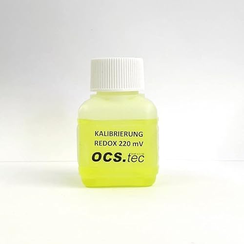 OCS.tec Kalibrierflüssigkeit (50ml) für Redox-Messgeräte 220mV/PH 7.0 FL4 von OCS.tec