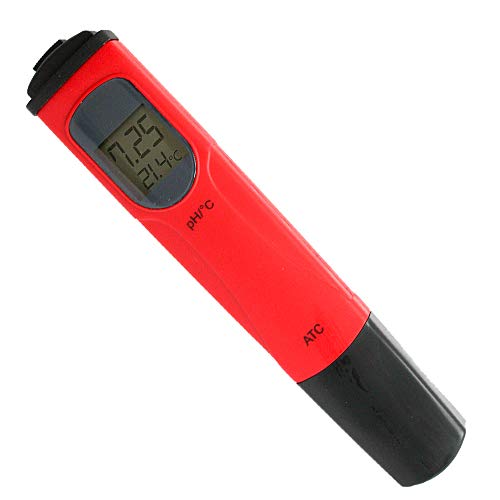 OCS.tec PH-Messgerät Meter Tester Messer (PH-Wert & Temperatur) Aquarium Pool Spa Teich PH-009-III P03 von OCS.tec