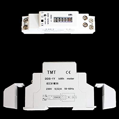 Wechselstromzähler Stromzähler Zwischenzähler 220/230 V Hutschine DIN DDS-1Y kwh Analoganzeige ZW1 von OCS.tec