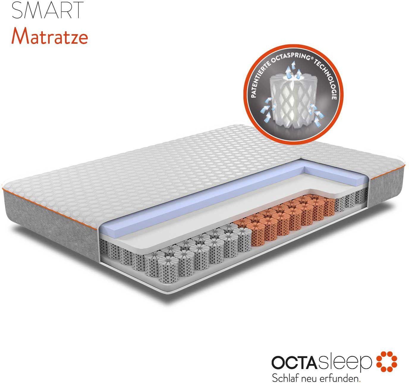 Komfortschaummatratze Octasleep Smart Matress, OCTAsleep, 18 cm hoch, Innovative Schaumfedern mit neuartigem Komforterlebnis von OCTAsleep