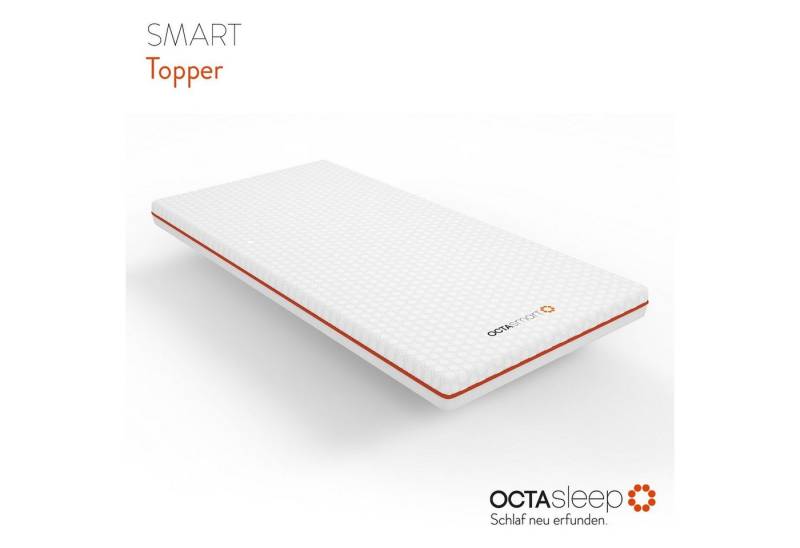 OCTAsleep, Topper Octasleep Smart, 7 cm hoch, Kaltschaum, Komfortschaum, Viscoschaum, OCTAspring® Aerospace Technologie von OCTAsleep