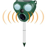 Vtizikl Repulsif Chat Exterieur,Solaire Répulsif Chat Exterieur Répulsive Animaux Fréquence Réglable Repulsif Chat Ultrason IP66 Imperméable Prévenir von OCXIN