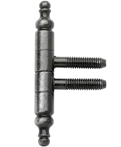 HWS Stil Einbohrband-Scharnier Zierband (9mm, schwarz) von OD