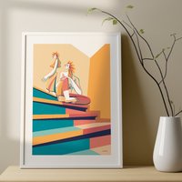 Illustration Fine Art Print Sonnenblumen Kunst Wand-Dekor Wand Kunst-Druck Wand-Kunst Benutzerdefinierte Moderne Illustration Fine Art Print Sonnenblumen Kunst Wand-Dekor Wand Kunst-Druck Wand-Kunst Benutzerdefinierte Moderne von ODAproducts