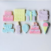 Alles Gute Zum Geburtstag Keks-Set Candy Bar Geschenk Süßer Leckerbissen von ODDAcake